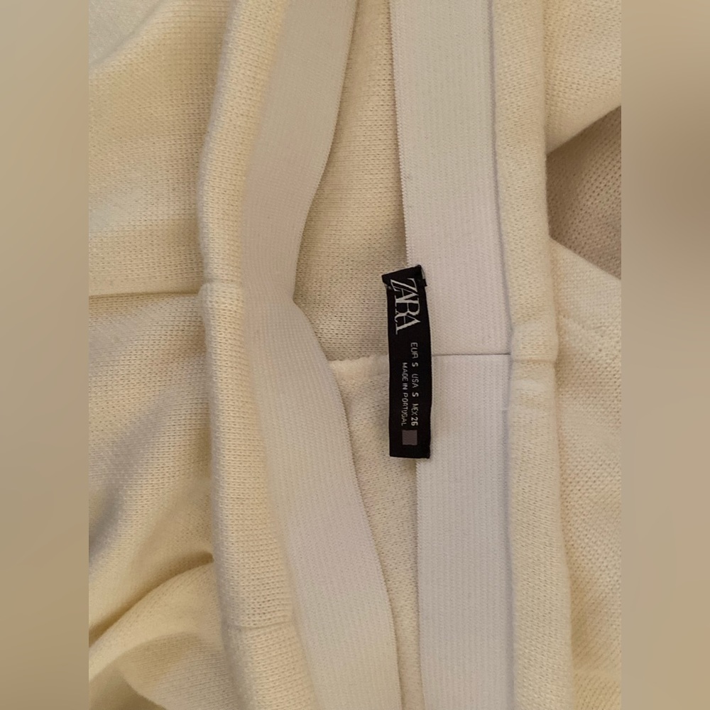 Zara Set - Ecru Soft Dart Pants (Pants Only) - image 4